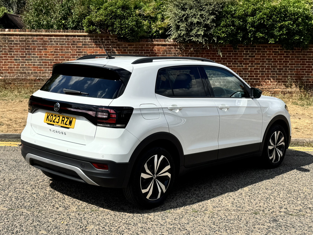 Volkswagen T-Cross 1.0 Tsi 110 Black Edition KO23RZW White #6