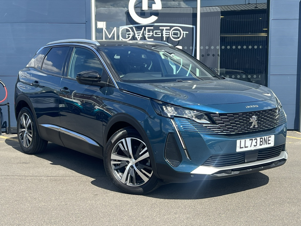 Peugeot 3008 1.2 Puretech Allure Premium Eat8 LL73BNE Blue #2