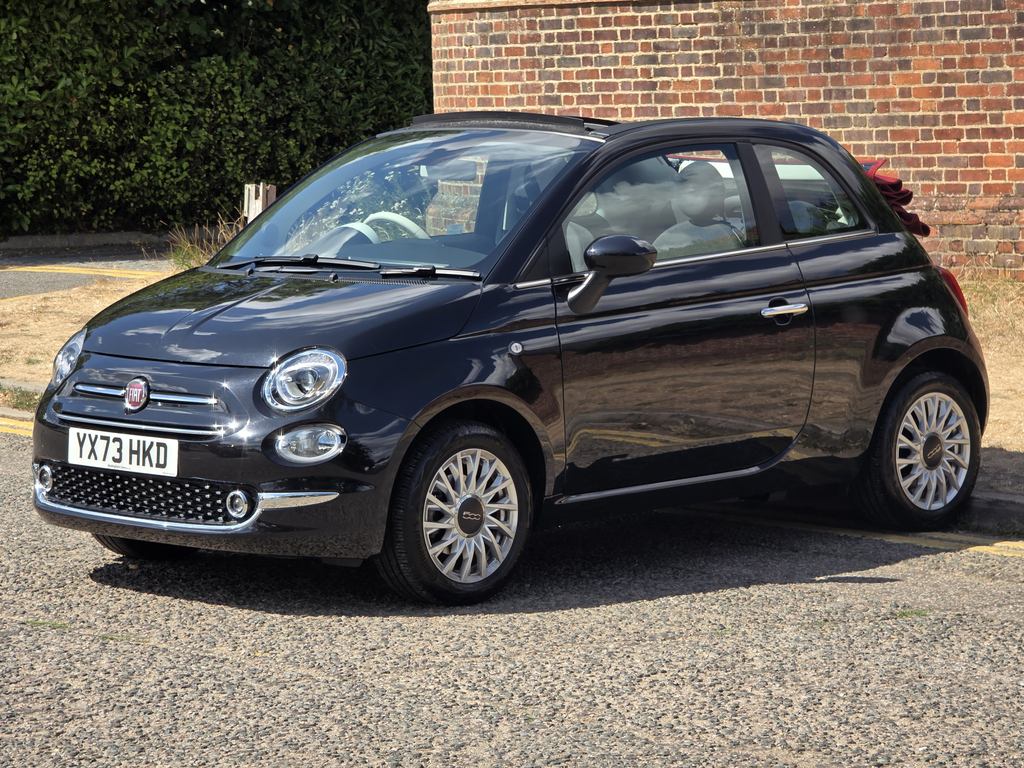 Fiat 500 1.0 Mild Hybrid YX73HKD Black #3