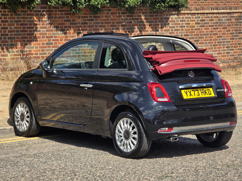 Fiat 500 1.0 Mild Hybrid YX73HKD Black #6