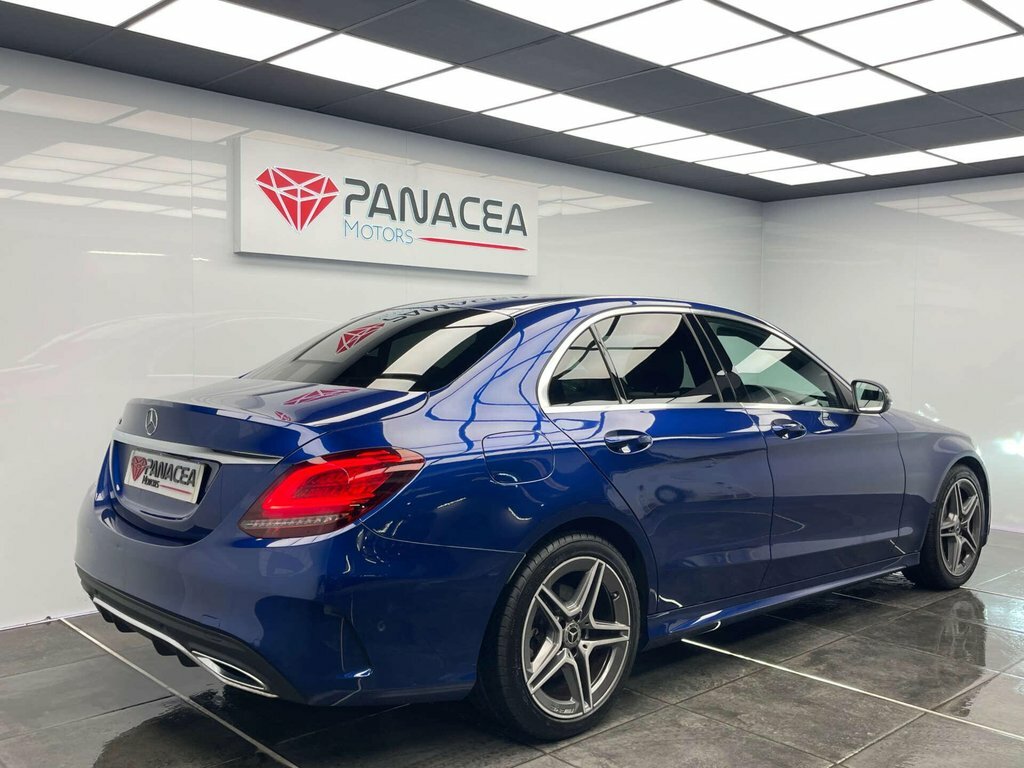 Mercedes-Benz C Class 2L Amg Line Blue #4