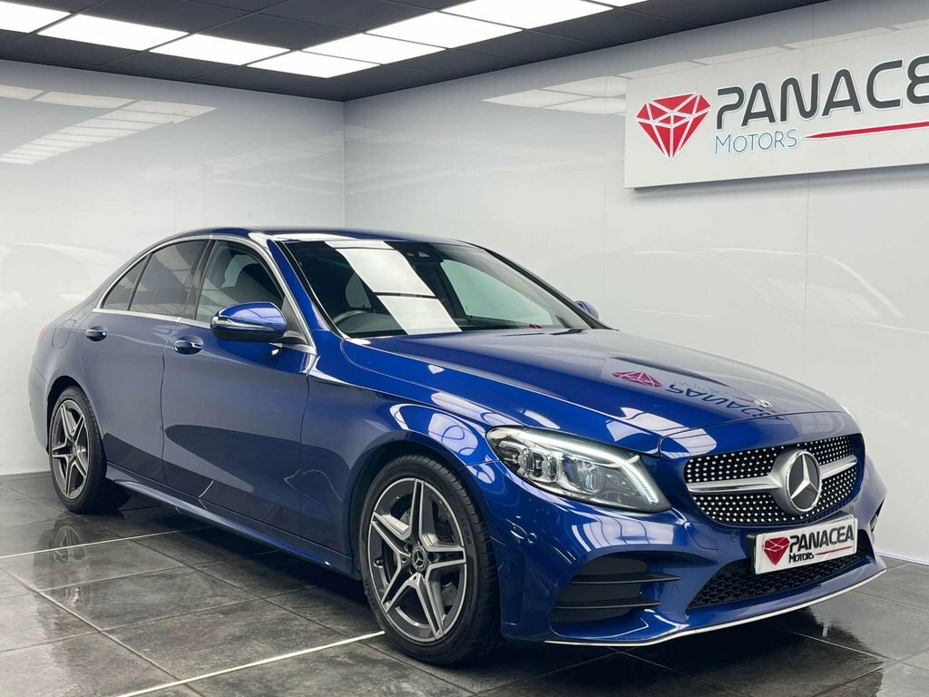 Mercedes-Benz C Class 2L Amg Line Blue