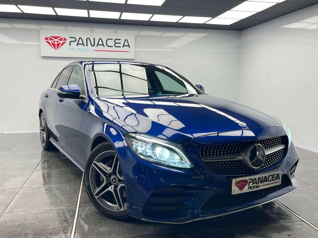 Mercedes-Benz C Class 2L Amg Line Blue #3
