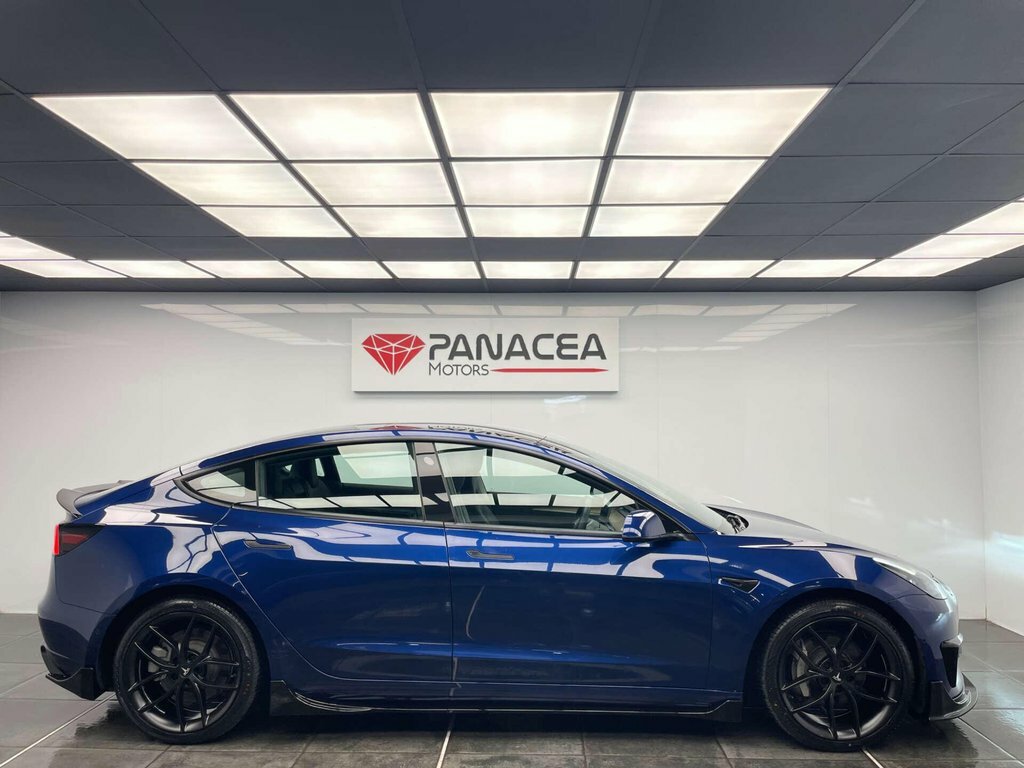 Tesla Model 3 Saloon WU21FWT Blue #2