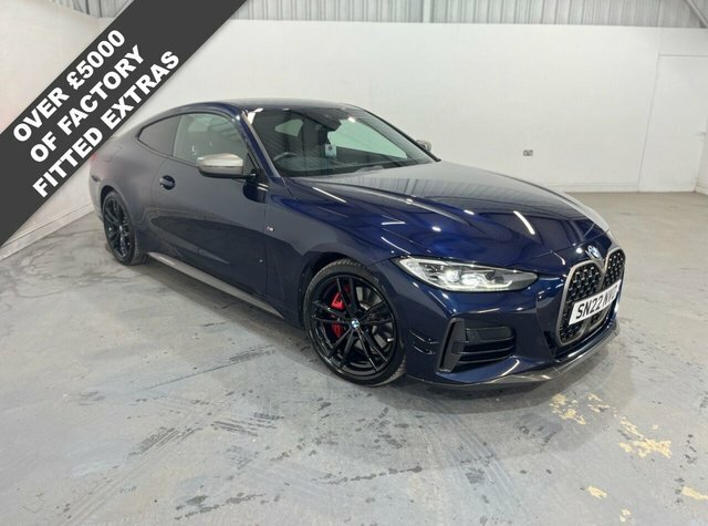 BMW 4 Series Gran Coupe 3.0 M440i Mht Coupe Hybrid Xdrive SN22NVO Blue