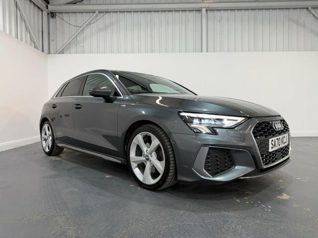 Audi A3 1.5 Tfsi 35 S Line Sportback Eur SA70KCJ Grey