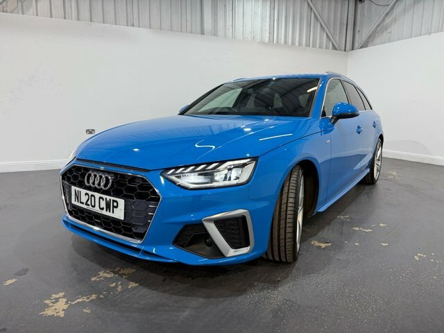 Audi A4 Avant 2.0 Tdi 30 S Line Estate S Tronic Euro NL20CWP Blue #3