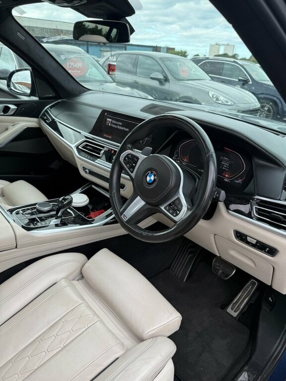 BMW X7 3.0 30D M Sport Suv Xdrive Euro 6 Blue #4