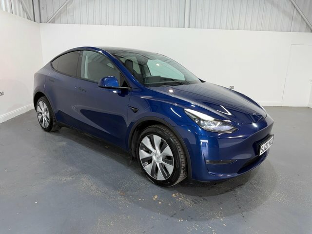Tesla Model Y Dual Motor Long Range Suv 4Wde Blue