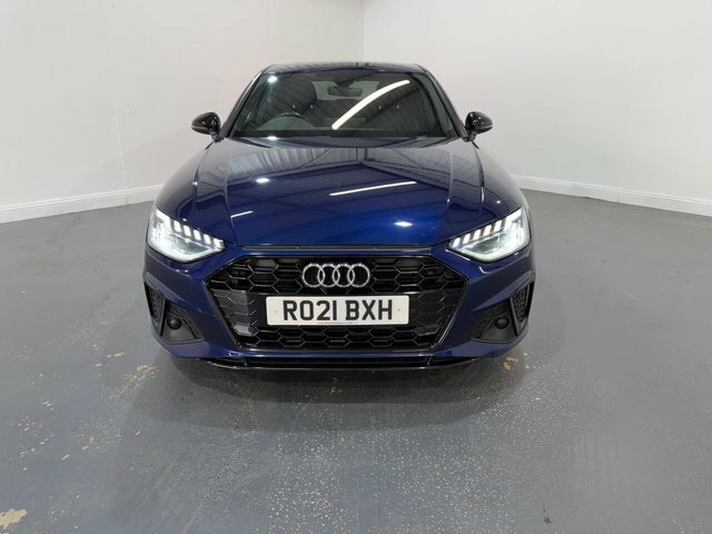 Audi A4 2.0 Tfsi 35 Black Edition Saloon S Tron Blue #2