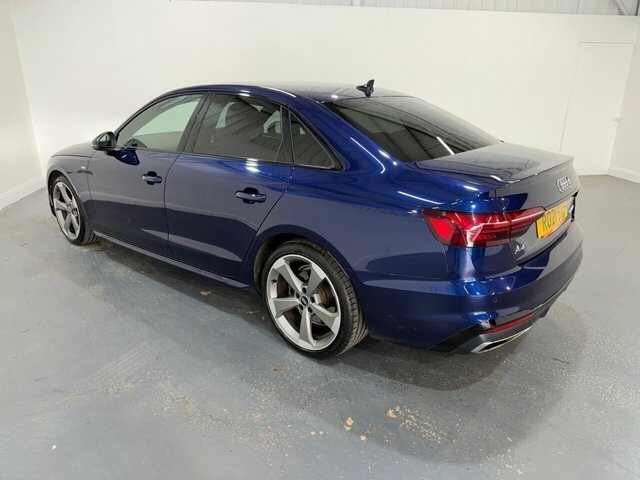 Audi A4 2.0 Tfsi 35 Black Edition Saloon S Tron Blue #6