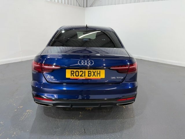 Audi A4 2.0 Tfsi 35 Black Edition Saloon S Tron Blue #5