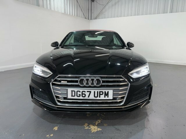 Audi A5 2.0 Tdi S Line Convertible S Tronic Eur Black #2