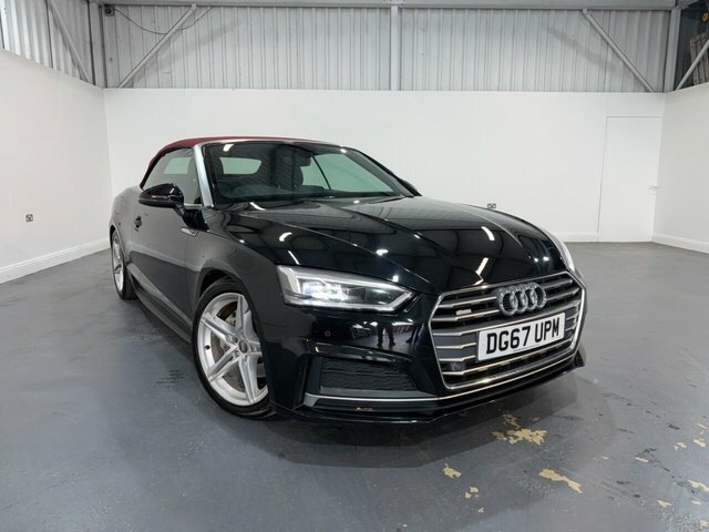 Audi A5 2.0 Tdi S Line Convertible S Tronic Eur Black