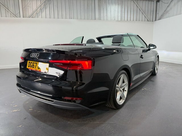 Audi A5 2.0 Tdi S Line Convertible S Tronic Eur Black #6