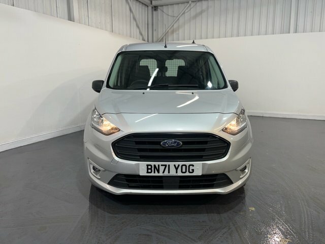 Ford Transit Connect 1.5 220 Ecoblue Trend Crew Van Double Cab 6Dr Dies Silver #2