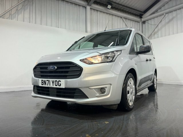 Ford Transit Connect 1.5 220 Ecoblue Trend Crew Van Double Cab 6Dr Dies Silver #4