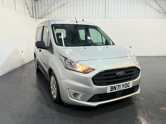 Ford Transit Connect 1.5 220 Ecoblue Trend Crew Van Double Cab 6Dr Dies Silver