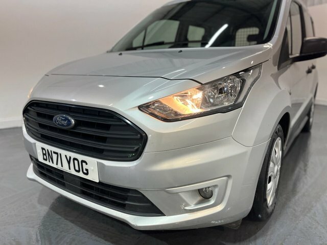 Ford Transit Connect 1.5 220 Ecoblue Trend Crew Van Double Cab 6Dr Dies Silver #5