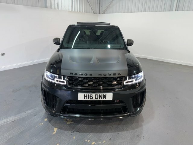 Land Rover Range Rover Sport 5.0 P575 V8 Svr Suv 4Wd Euro 6 S Black #3