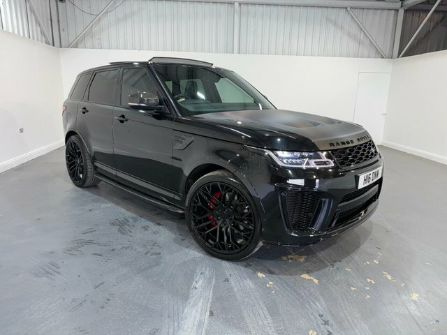 Land Rover Range Rover Sport 5.0 P575 V8 Svr Suv 4Wd Euro 6 S Black