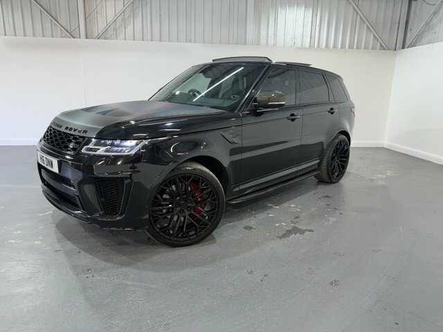 Land Rover Range Rover Sport 5.0 P575 V8 Svr Suv 4Wd Euro 6 S Black #4