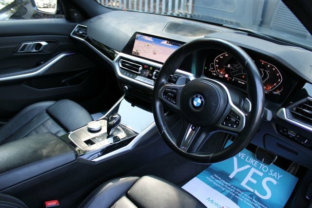 BMW 3 Series 2021 3.0 M340i Mht Saloon Hybrid X LN21HGL Black #2
