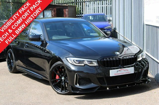 BMW 3 Series 2021 3.0 M340i Mht Saloon Hybrid X Black