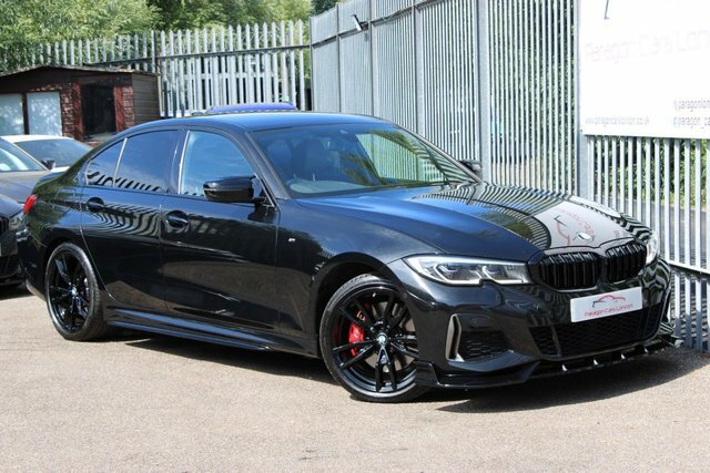 BMW 3 Series 2021 3.0 M340i Mht Saloon Hybrid X LN21HGL Black #4