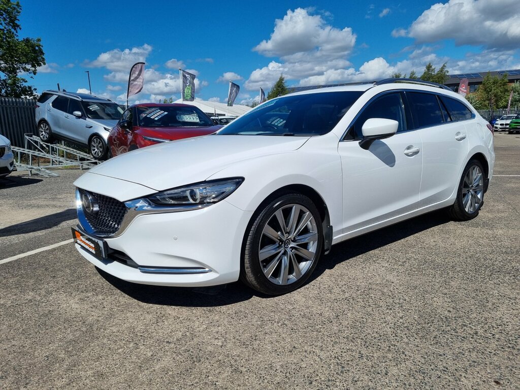 Mazda 6 2.5 Skyactiv-g Gt Sport Nav Tourer Aut White #4
