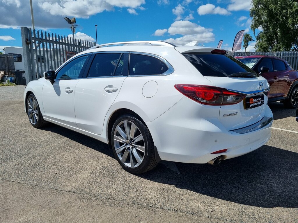 Mazda 6 2.5 Skyactiv-g Gt Sport Nav Tourer Aut White #6