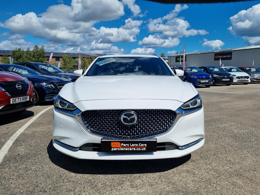 Mazda 6 2.5 Skyactiv-g Gt Sport Nav Tourer Aut White #2