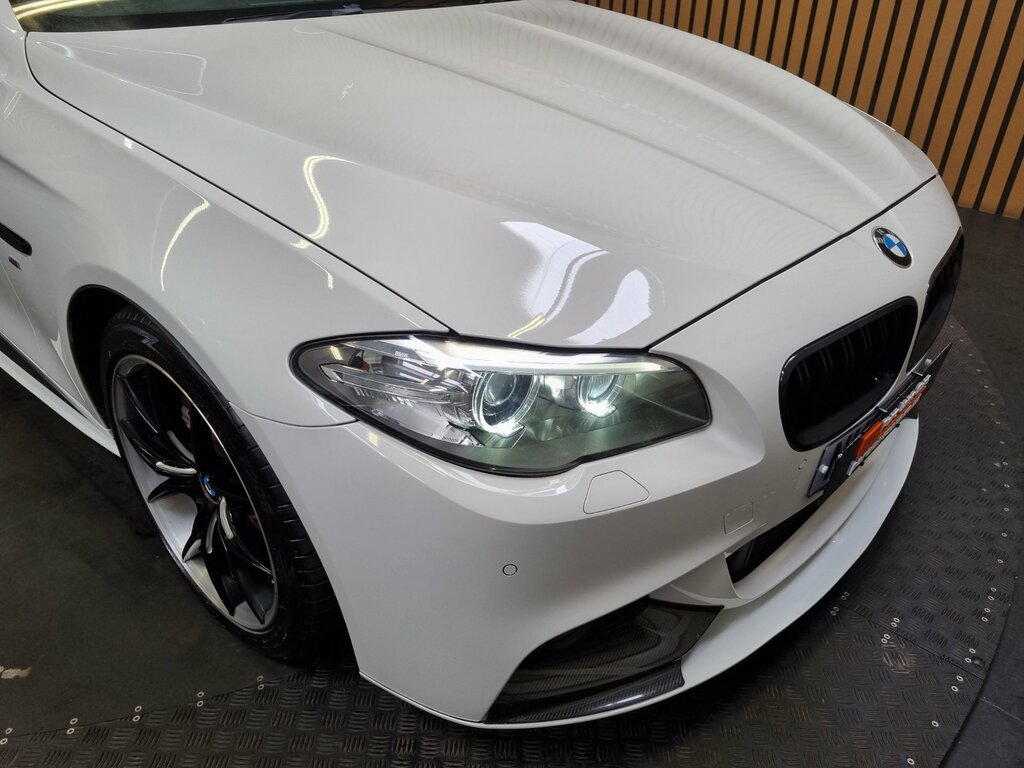 BMW 5 Series 523D M Sport Touring Step - Very Rare Car - O NK65HBB White