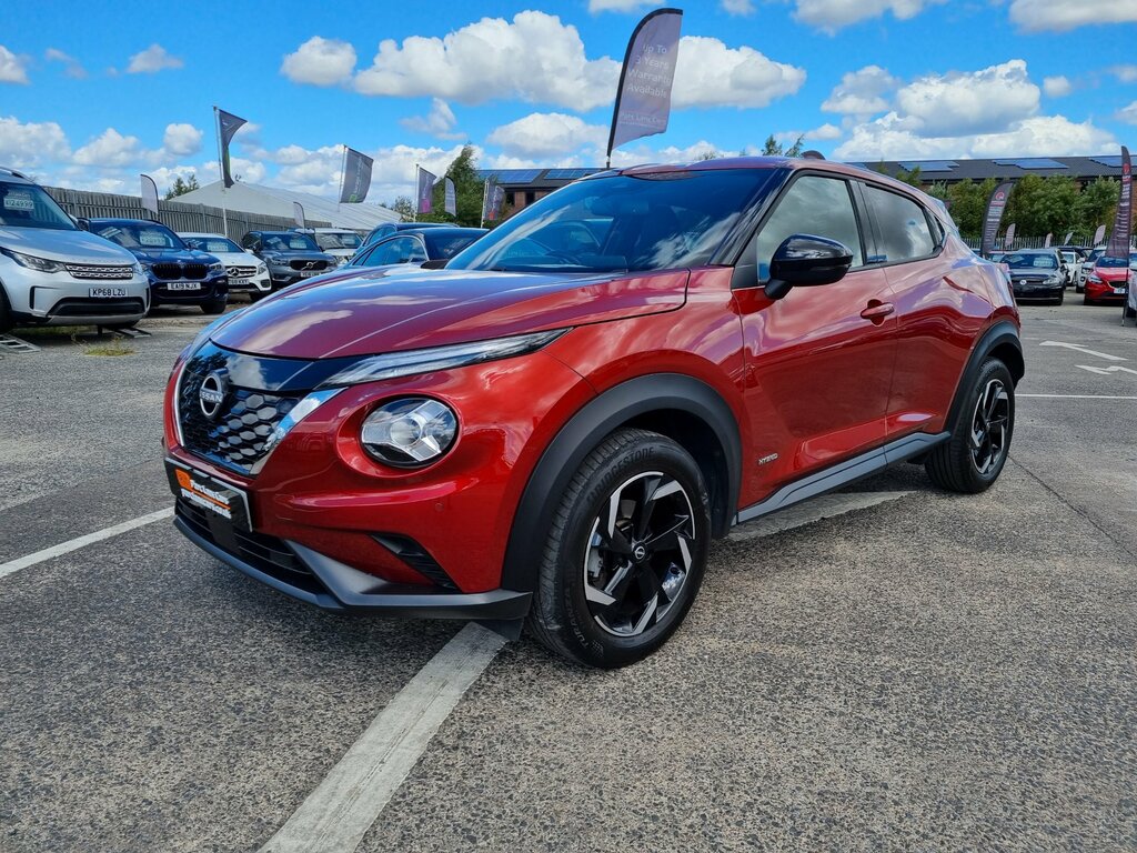 Nissan Juke 1.6 N-connecta Suv Hybrid - Hybrid OE73RBF Red #4