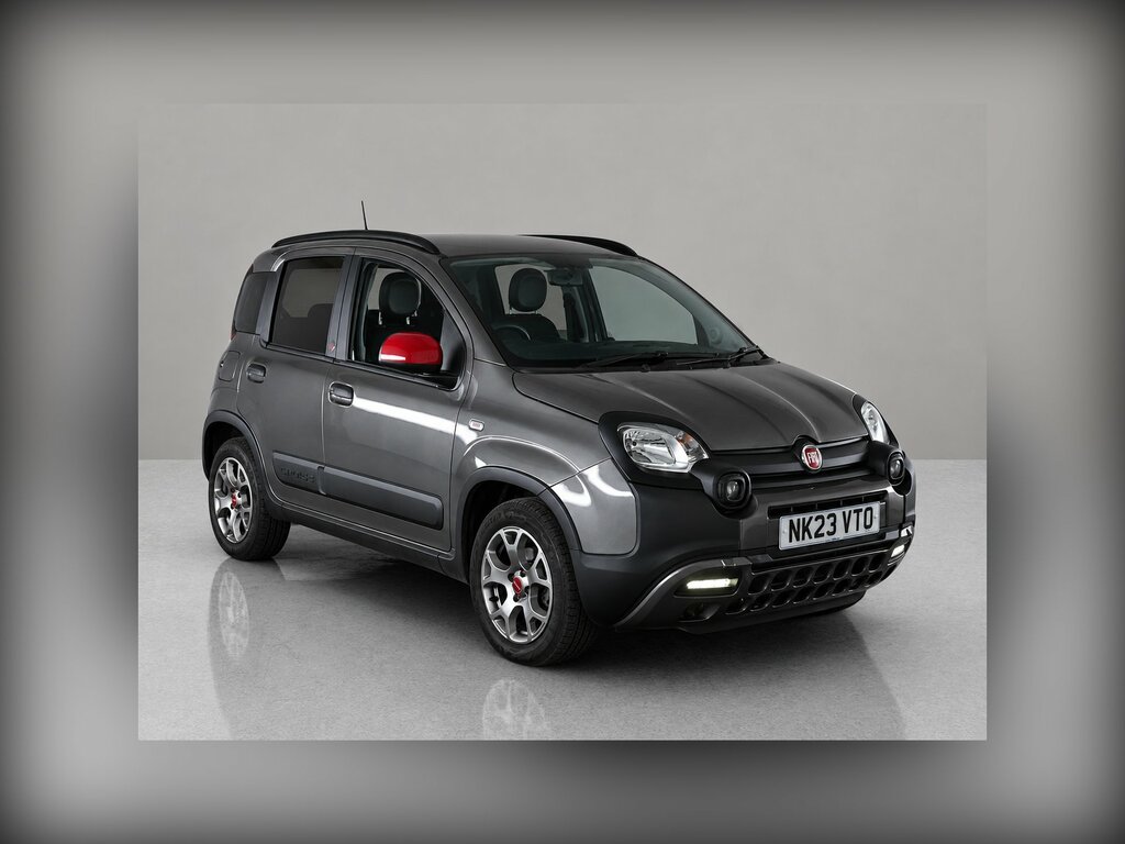 Fiat Panda 1.0 Mhev Hybrid Red Hatchback - Only 27000 Mil Grey