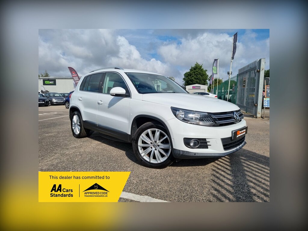 Volkswagen Tiguan 2.0 Tdi Bluemotion Tech Match Edition Suv Dies White