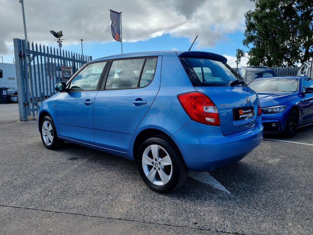 Skoda Fabia 1.2 Se Hatchback - Only 17000 Mi Blue #5