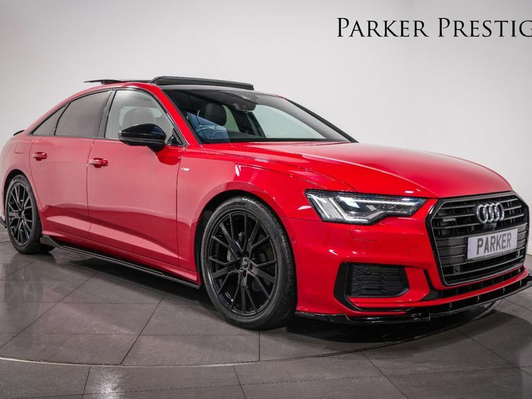 Audi A6 40 Tdi Quattro Black Edition S Tronic Red