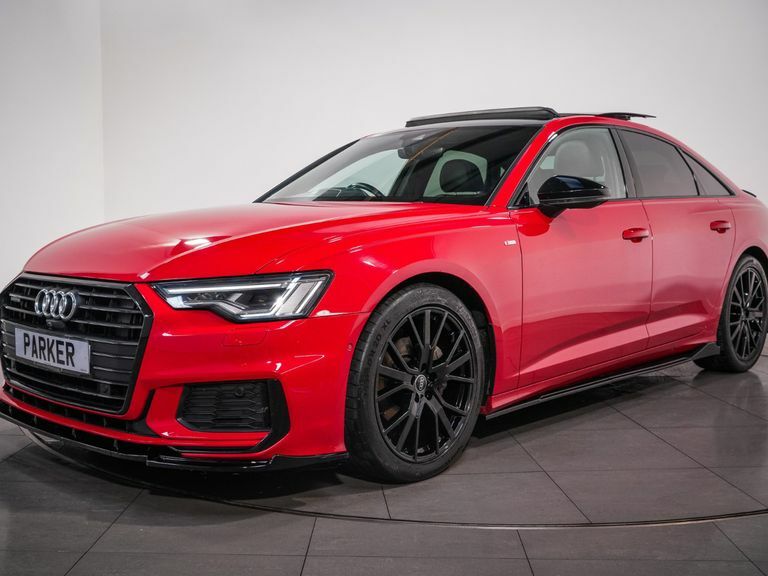 Audi A6 40 Tdi Quattro Black Edition S Tronic Red #3