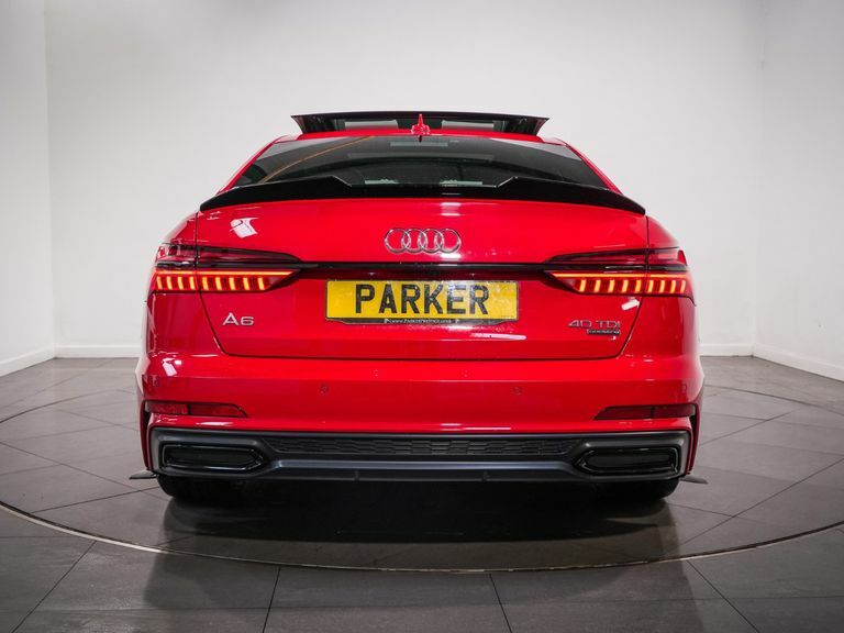 Audi A6 40 Tdi Quattro Black Edition S Tronic Red #5