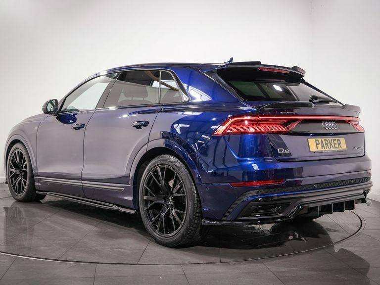 Audi Q8 50 Tdi Quattro S Line Tiptronic Leather Blue #4
