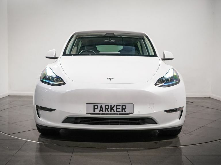 Tesla Model Y Long Range Awd AJ22GHU White #2