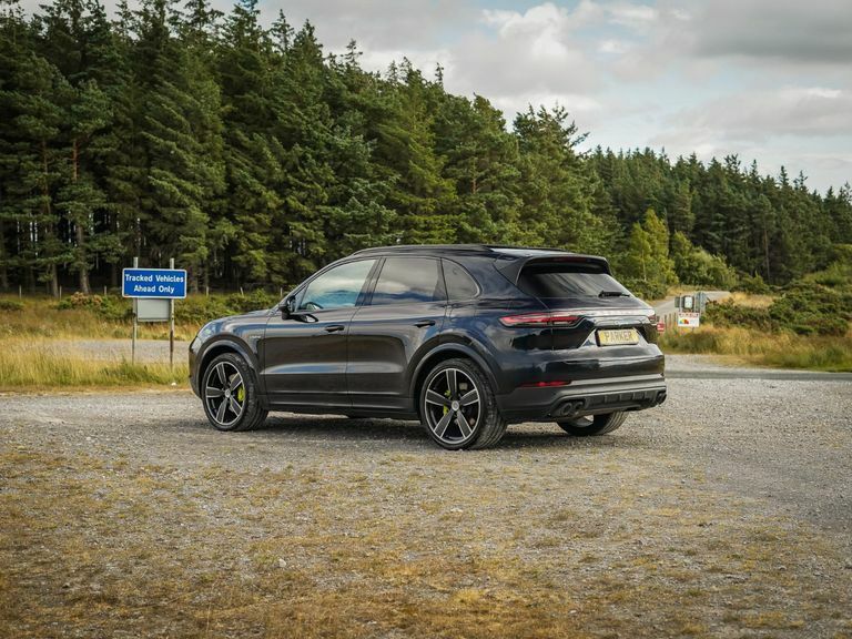 Porsche Cayenne E-hybrid Tiptronic S WP71XBB Blue #5