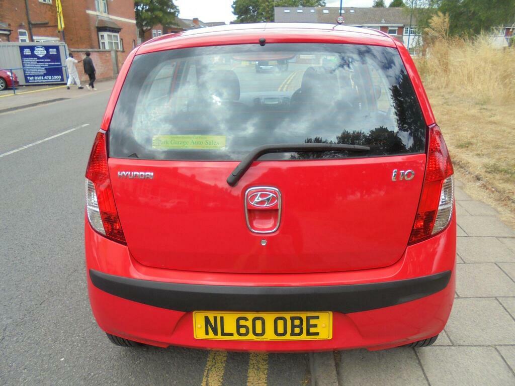 Hyundai I10 1.2 Comfort Euro 4 Red #4