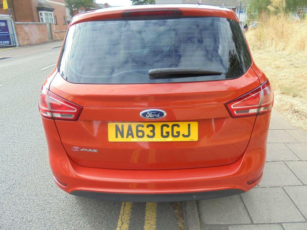 Ford B-Max 1.4 Zetec Euro 5 Red #4
