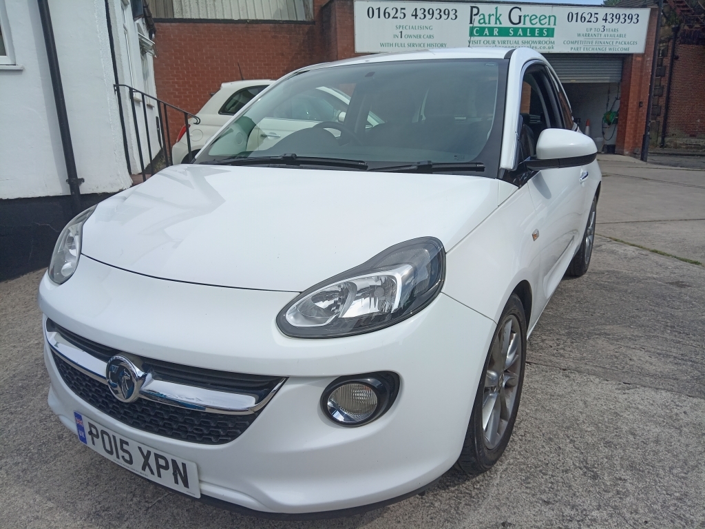 Vauxhall Adam 1.2 Jam White #4