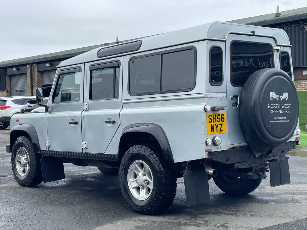 Land Rover Defender 110 4X4 2.5 Td5 200756 SH56WYZ Silver #4