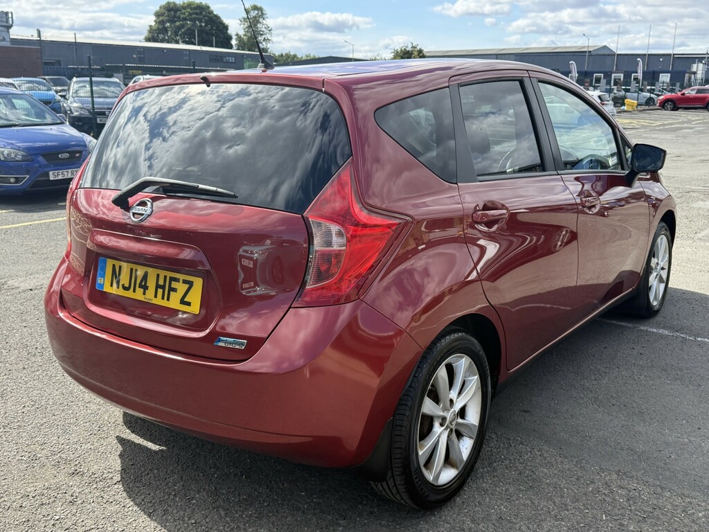 Nissan Note 1.2 Dig-s Tekna Red #3