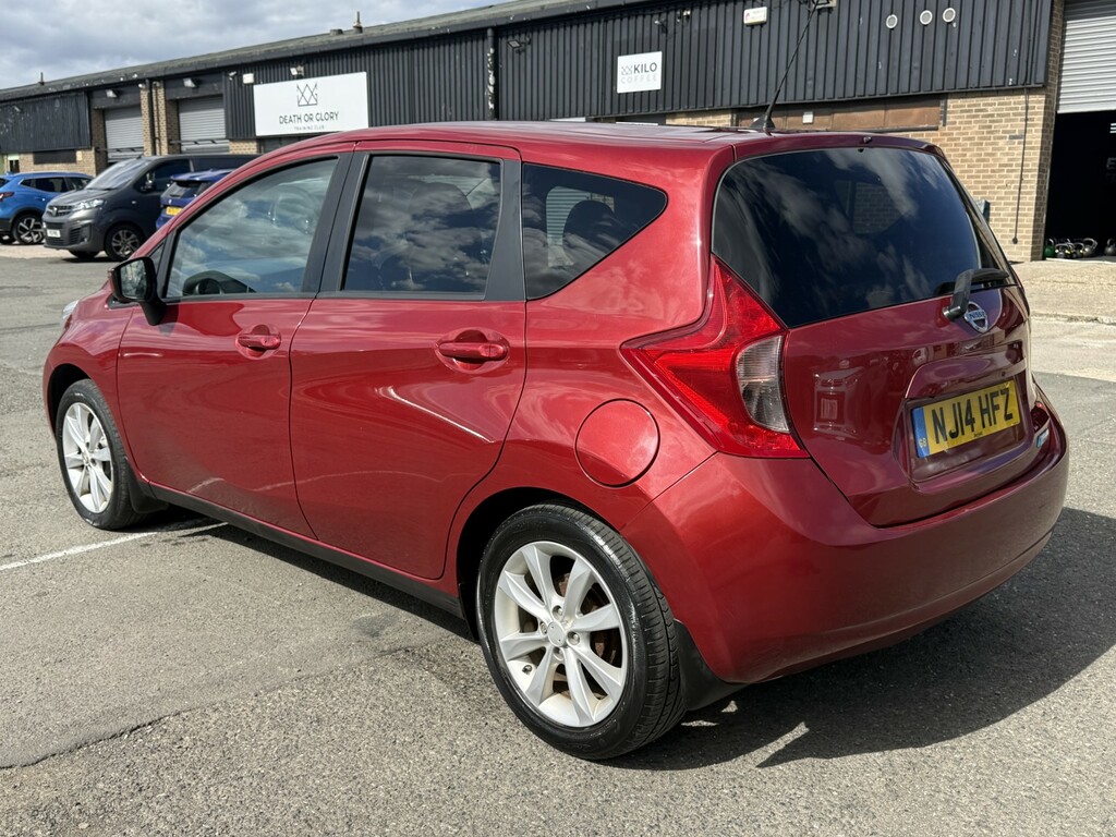 Nissan Note 1.2 Dig-s Tekna Red #4