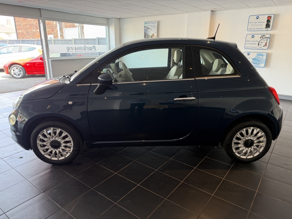 Fiat 500 1.2 Lounge Blue #4